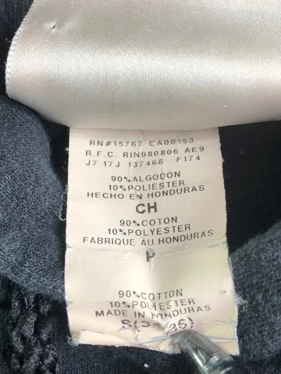 Donnie Darko Hoodie Men Small Black Bunny Hanes Ultimate Cotton Vintage Too Loud - Picture 6 of 11